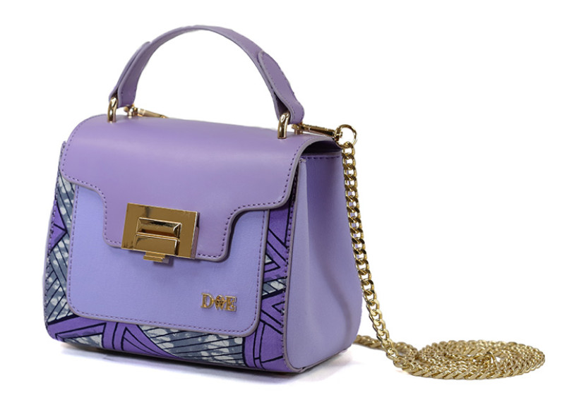 Sac à main originale en tissu wax couleur wax